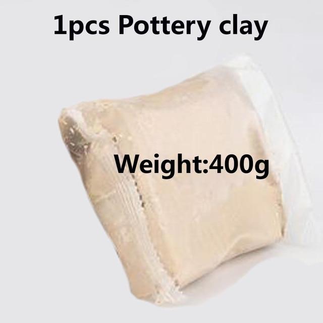 Products Pro 400g Pottery Clay LilPotter - Pottery Wheel Studio Kit for Kids 20393336-400g-pottery-clay