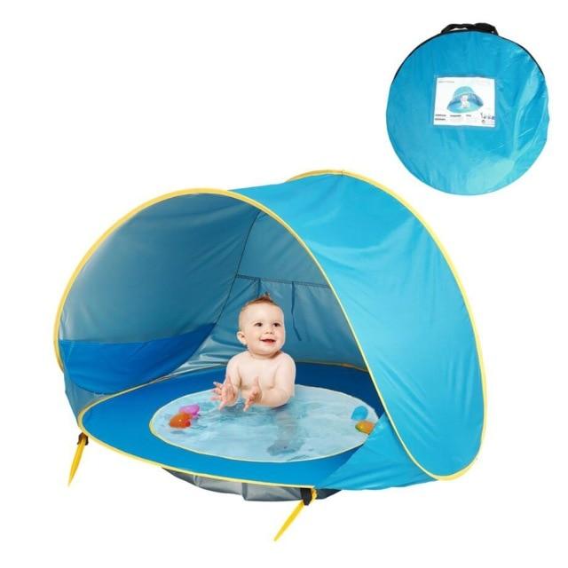 Products Pro Blue DipNShade - Pop Up Baby Sunshade Pool Tent 44546999-united-states-as-photo