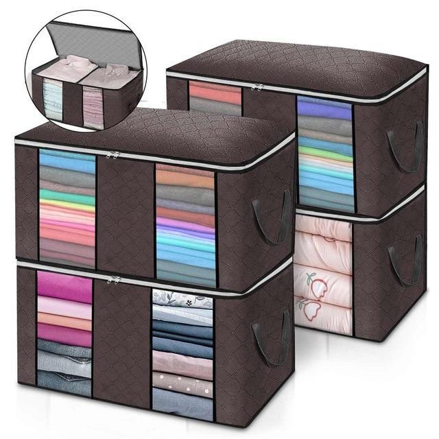 Products Pro Brown TidyBox - Multi-Space Organizer (4pcs/set) 43247805-brown-united-states