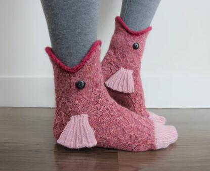 Products Pro Carp CuteSocks - Creative Knitted Cute Animal Warm Socks 48532708-carp-china
