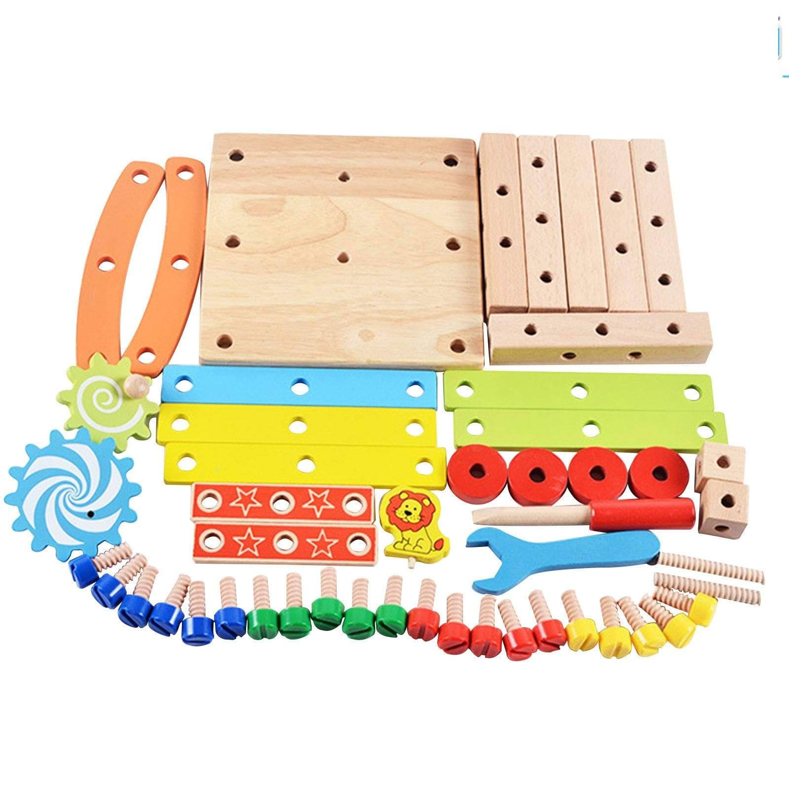 Products Pro FunBlast - DIY Wooden Multifunctional Chair with Nut and Screw Toys 42614390-a