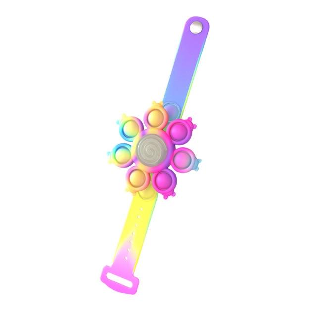 Products Pro Rainbow PopBracelet - Spinning Pop Bubble Light up Bracelet 48278603-1