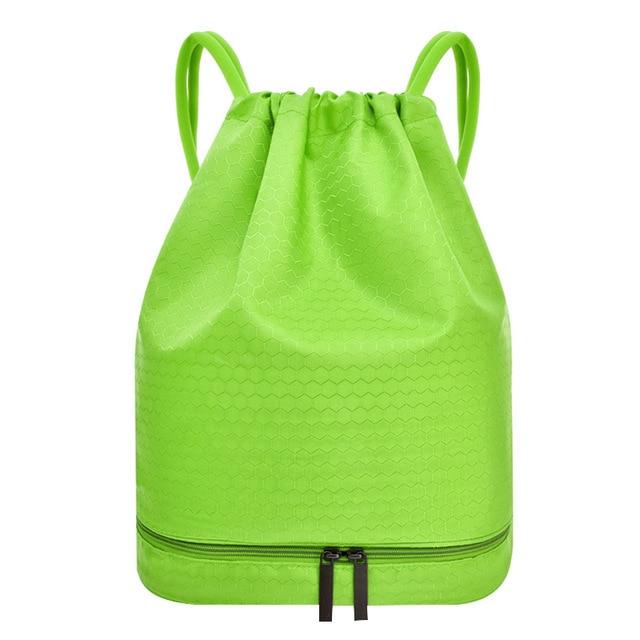 Products Pro Green SportyBag - Wet and Dry Drawstring Sports Backpack 40086369-green