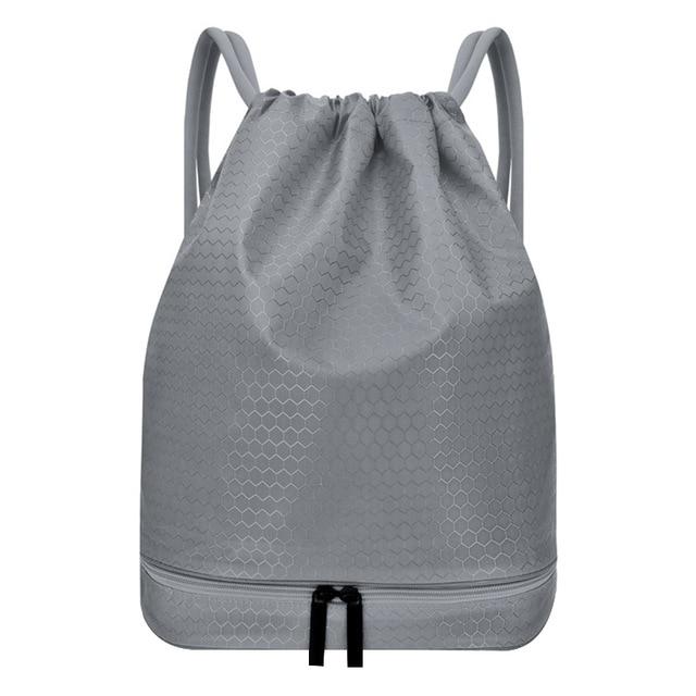 Products Pro Grey SportyBag - Wet and Dry Drawstring Sports Backpack 40086369-grey