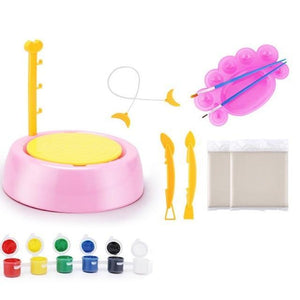 Products Pro Pink LilPotter - Pottery Wheel Studio Kit for Kids 20393336-pink-pottery-toys