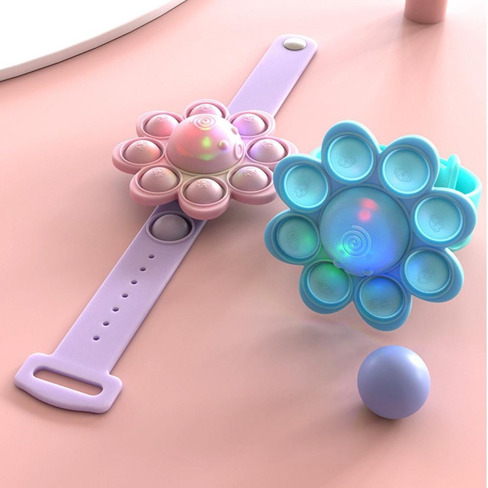 Products Pro PopBracelet - Spinning Pop Bubble Light up Bracelet