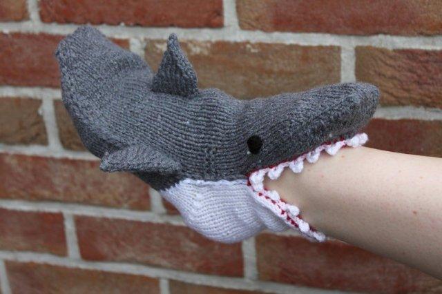 Products Pro Shark CuteSocks - Creative Knitted Cute Animal Warm Socks 48532708-shark-china