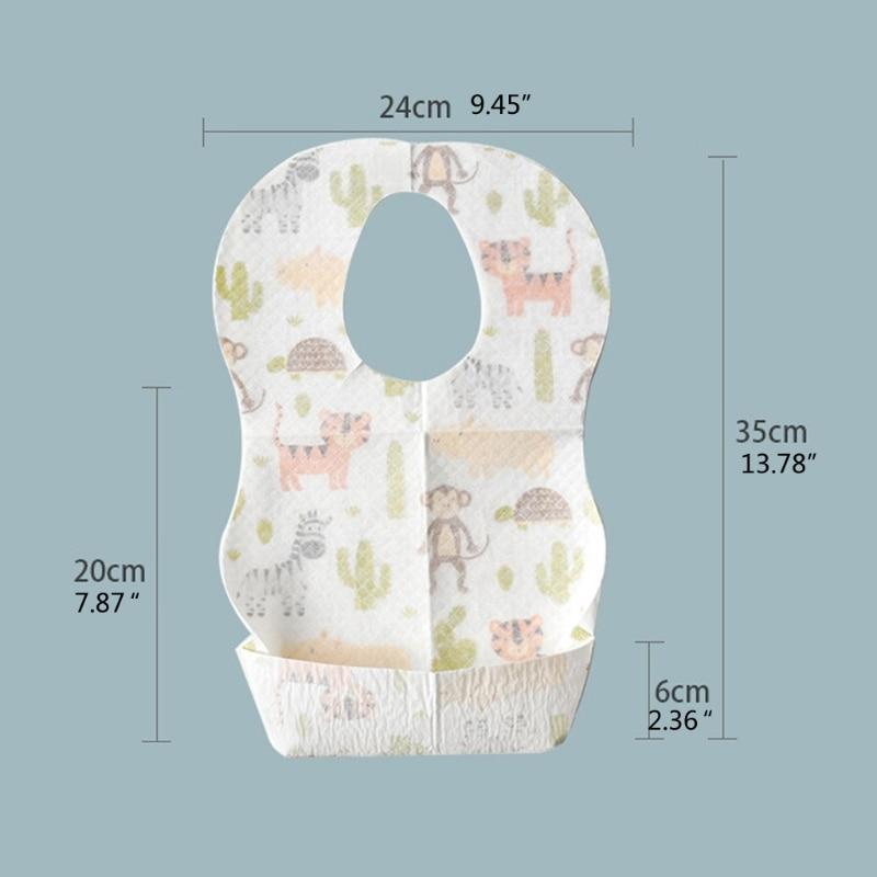 Products Pro BibToGo - Spill Proof Disposable Baby Bibs (10pcs Pack)