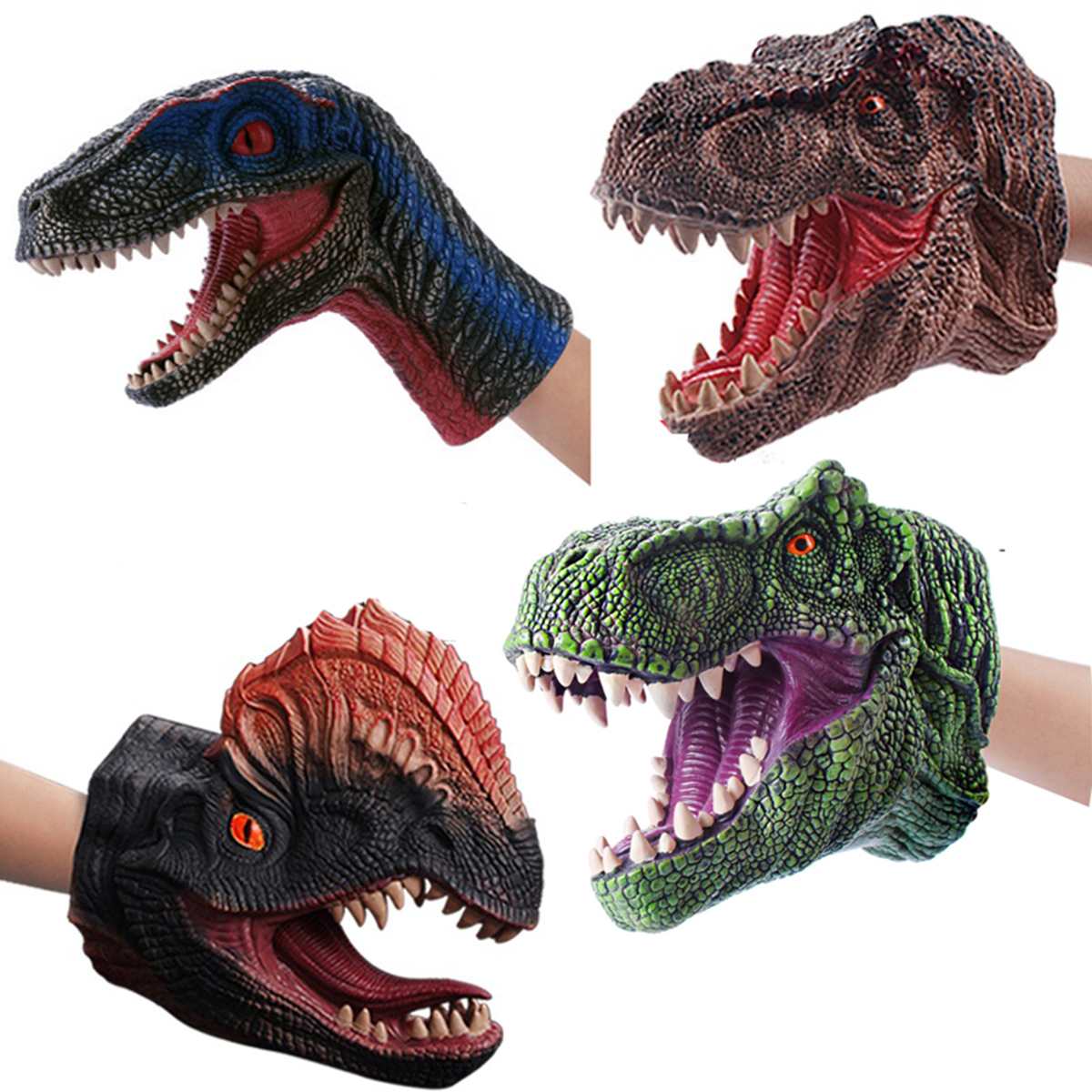 Products Pro Handosaur - Realistic Rubber Dinosaur Hand Puppet