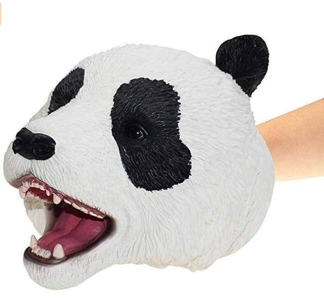 Products Pro Panda Handosaur - Realistic Rubber Dinosaur Hand Puppet 33790498-panda