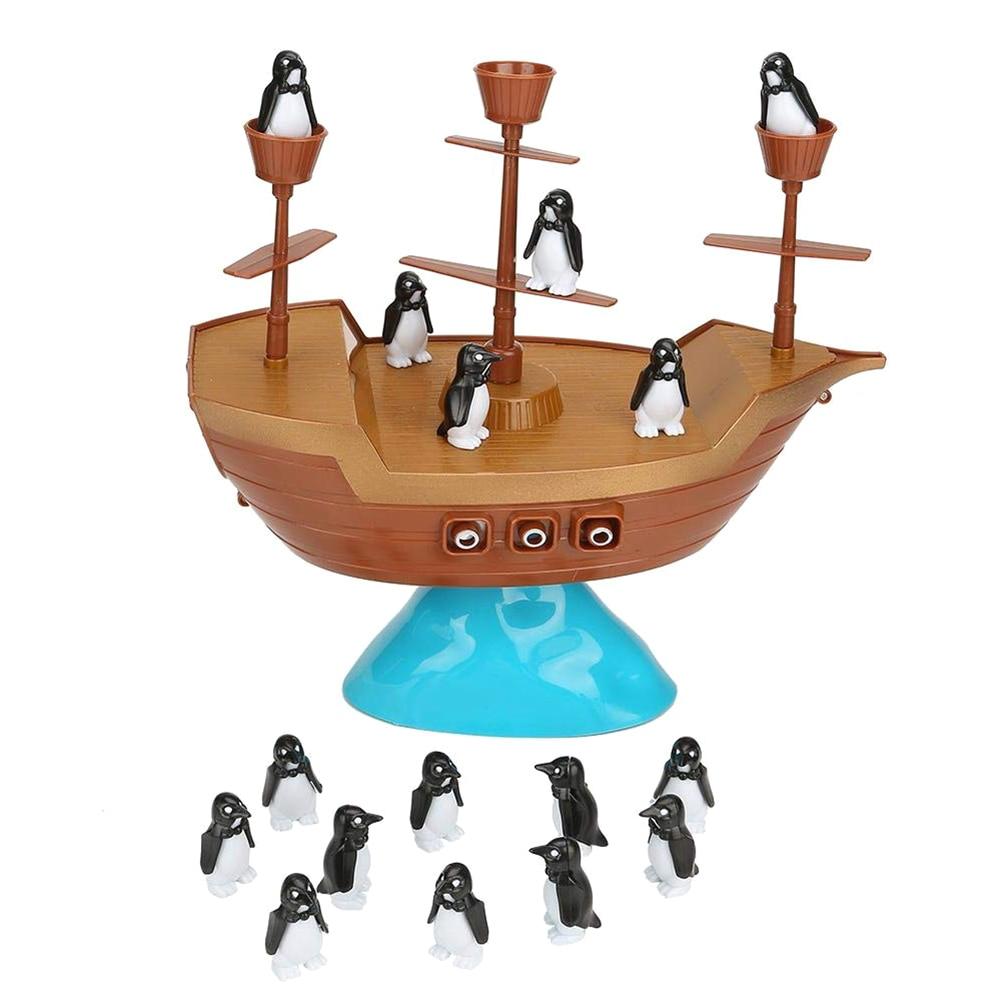 Products Pro Smart Penguin Balance - Pirate Ship Balancing Desk Toy 39487066