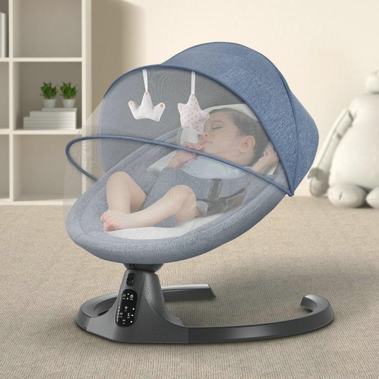 Rocky - Smart Baby Swing & Bluetooth Rocker Lounger – WonderKidz Gifts