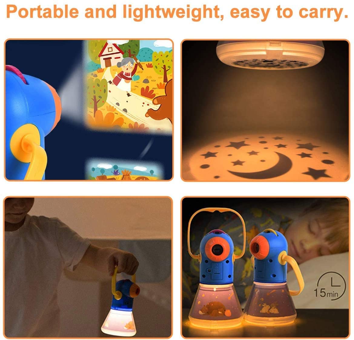 Products Pro StoryTorch - Story Projection Flashlight Torch With Night Light