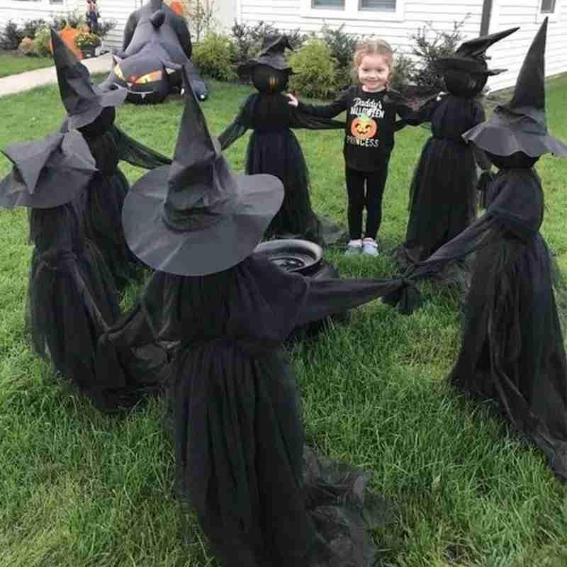 Products Pro WitchCrow - Halloween Witch Coven Decoration Set 47537145-a-united-states